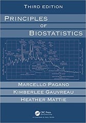 Principles of Biostatistics 3rd Edition 2022 By Marcello Pagano