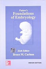 Pattens Foundations Of Embryology 6th Edition 2017 By Carlson B M