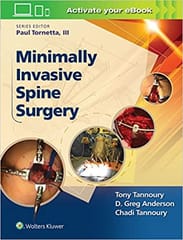 Minimally Invasive Spine Surgery 2017 By Tannoury T