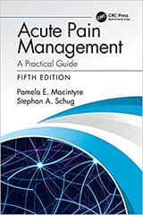 Acute Pain Management A Practical Guide 5th Edition 2021 By Macintyre P E