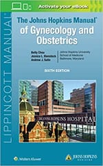 Johns Hopkins Manual Of Gynecology And Obstetrics 6th Edition 2021 By Chou B