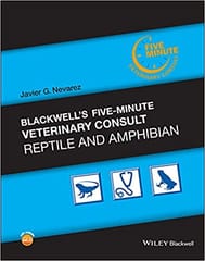 Blackwells Five Minute Veterinary Consult Reptile And Amphibian 2021 By Nevarez J G