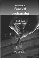 Handbook Of Practical Biochem 1st Edition 2009 By Saini