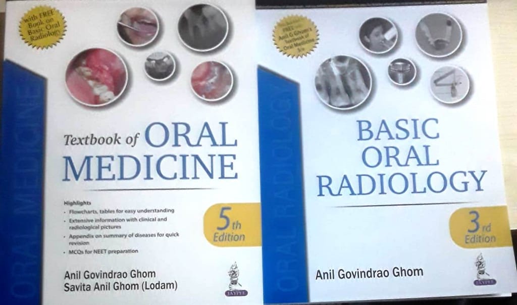 Textbook of Oral Medicine With Free Book on Basic Oral Radiology 5th Edition 2022 By Anil Govindrao Ghom