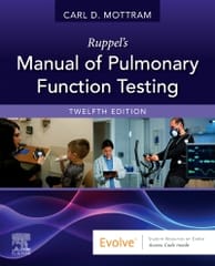 Ruppel's Manual of Pulmonary Function Testing 12th Edition 2022 By Mottram