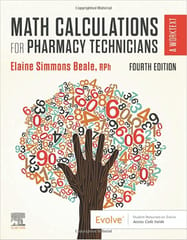 Math Calculations for Pharmacy Technicians 4th Edition  2022 By Beale