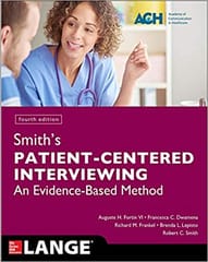 Smiths Patient Centered Interviewing An Evidence Based Method 4th Edition 2019 By Fortin A H