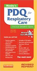 Mosby's PDQ for Respiratory Care - Revised Reprint 2nd Edition 2012 By Corning