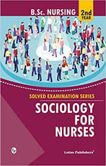 Prem Sharma Solved Examination Series Sociology For Nurses 2020