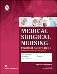 Veerabhadrappa Gm Medical Surgical Nursing Practical Record Book For Gnm Students 2017