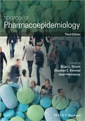 Strom B L Textbook Of Pharmacoepidemiology 3rd Edition 2021