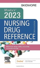 Skidmore-Roth L  Mosbys 2023 Nursing Drug Reference With Access Code 36th Edition 2023