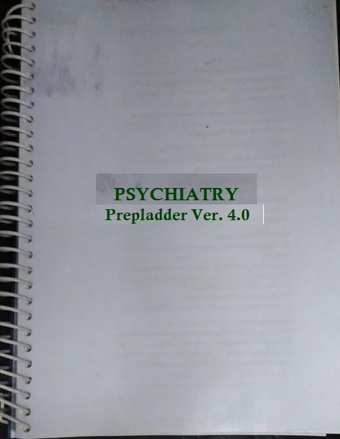 Psychiatry Prepladder Ver. 4.0