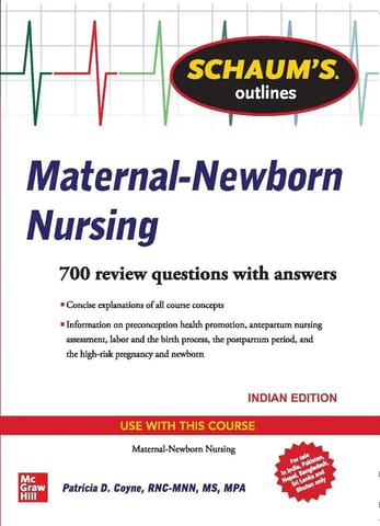 Coyne P D Schaum's Outlines Of Maternal Newborn Nursing 1st Edition 2020