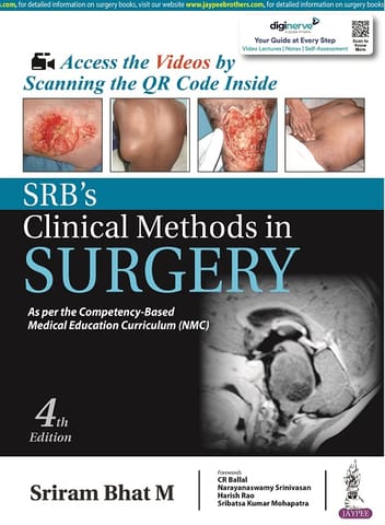 Sriram Bhat SRB’S Clinical Methods in Surgery 4th Edition 2023