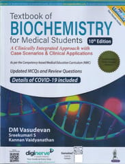 DM Vasudevan Textbook of Biochemistry for Medical Students 10th Edition 2023