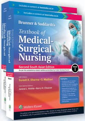 Brunner & Suddarth’s Textbook of Medical-Surgical Nursing 2 Volume Set 2nd South Asia Edition 2022 By Suresh K Sharma