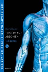 Cunningham’s Manual Of Practical Anatomy Volume 2 Thorax And Abdomen 16th Edition 2017 by Rachel Koshi