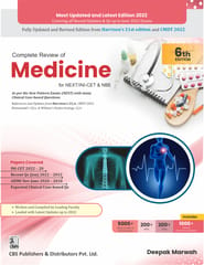 Deepak Marwah Complete Review of Medicine for NEXT/INI-CET & NBE 6th Edition 2023