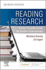 Barbara Jane Davies Reading Research A User-Friendly Guide for Health Professionals 7th Edition 2022