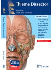 Vishram Singh Dissector Volume 3 Head, Neck and Brain 2nd Edition 2023
