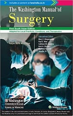 Kalyan Ashis Mukherjee Washington Manual of Surgery First South Asia Edition 2022
