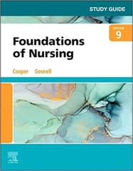 Kim Cooper Study Guide for Foundations of Nursing 9th Edition 2022