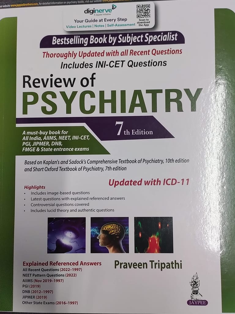 Praveen Tripathi Review Of Psychiatry 7th Edition 2022