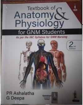 PR Ashalatha Textbook of Anatomy & Physiology for GNM Students 2nd Edition 2023