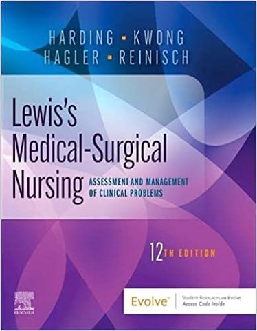 Harding Lewis's Medical-Surgical Nursing 12th Edition 2022