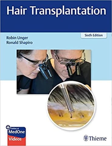 Unger Hair Transplantation 6th Edition 2022