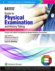 Bates’ Guide to Physical Examination and History Taking 2nd South Asia Edition 2022 By Dharma Rao V