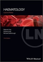 Haematology Lecture Notes 11th Edition 2023 By Hay D