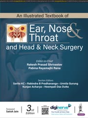 An Illustrated Textbook of Ear, Nose & Throat and Head & Neck Surgery 3rd Edition 2023 By Rakesh Prasad Shrivastav