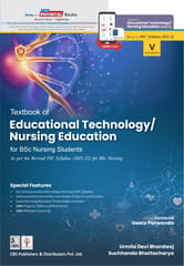 Textbook of Educational Technology/ Nursing Education for BSc Nursing Students ,As per the Revised INC Syllabus (2021-22) for BSc Nursing 1st Edition 2023 By Urmila Devi Bhardwaj