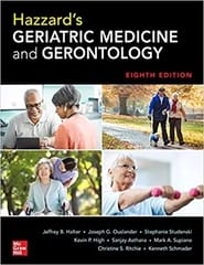 Hazzards Geriatric Medicine And Gerontology 8th Edition 2022 By Halter J B