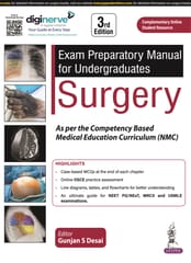Exam Preparatory for Undergraduates Surgery 3rd Edition 2023 By Gunjan S Desai
