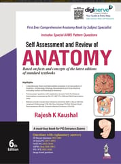 Self Assessment and Review of Anatomy 6th Edition 2023 By Rajesh K Kaushal