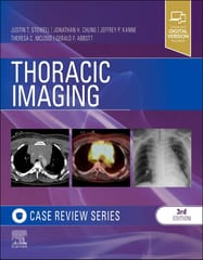 Thoracic Imaging Case Review With Access Code 3rd Edition 2024 By Stowell J T