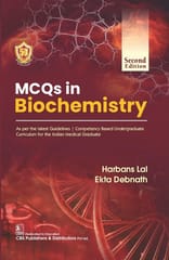 MCQs in Biochemistry 2nd Edition 2023 By Harbans Lal