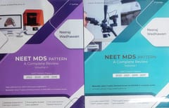 NEET MDS Pattern A Complete Review Set of 2 Volumes 5th Edition 2024 By Neeraj Wadhawan