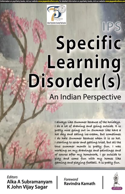 IPS Specific Learning Disorder (s): An Indian Perspective 1st Edition 2024 By Alka A Subramanyam
