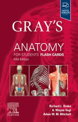 Grays Anatomy for Students Flash Cards 5th Edition 2023 By Richard L. Drake