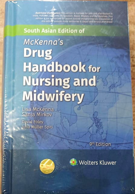 Mckennas Durg Handbook For Nursing And Midwifery 9th South Asia Edition 2023 By Mckenna