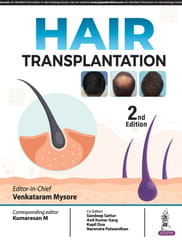 Hair Transplantation 2nd Edition 2024 By Venkataram Mysore