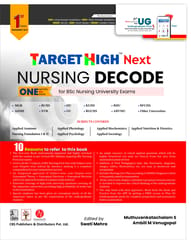 Target High Next Nursing Decode for BSc. Nursing University Exams 1st Edition 2024 By Dr Muthuvenkatachalam S