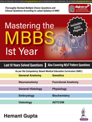 Mastering the MBBS 1st Year 1st Edition 2024 By Hemant Gupta