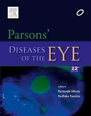 Parson Diseases of The Eye 22nd Edition 2015 By Sihota