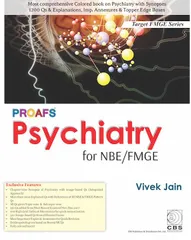 PROAFS Psychiatry for NBE/FMGE by Vivek Jain