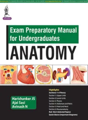 Exam Preparatory Manual For Undergraduates Anatomy 1st Edition 2017 by Js Harishanker